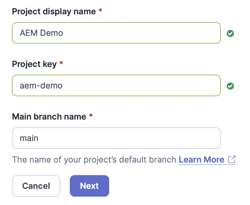 Create Project in SonarQube